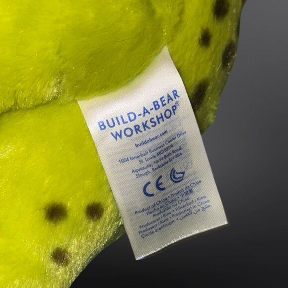 2019 Build a Bear Workshop Green Spotted Brachiosaurus BAB Dinosaur Plush Toy - Picture 3 of 9